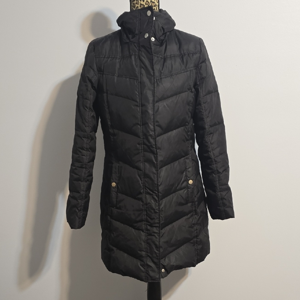 MICHAEL Michael Kors Black Puffer Coat